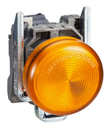 Лампа сигнальная Harmony, 22мм, 230В, AC, Оранжевый