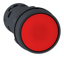 Кнопка Harmony 22 мм, 220В, IP54, Красный
